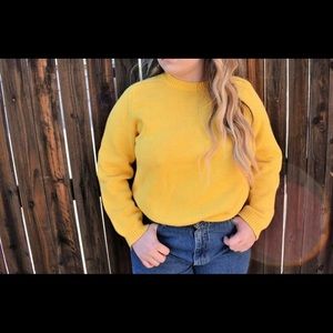 Yellow Sweater